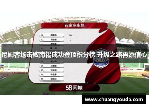 尼姆客场击败南锡成功登顶积分榜 升级之路再添信心